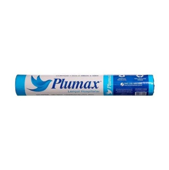 Lençol Descartável de Papel Plumax Azul 50cmx 50m