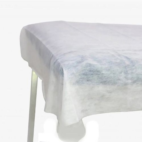 Lençol TNT 210 X 90CM 20 G Sem elástico C/10 UN