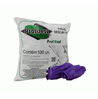 Propé Descartável 20gr Lilás - Pct c/ 100Un